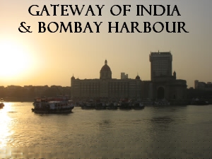 Gateway of India and Bombay Harbour
